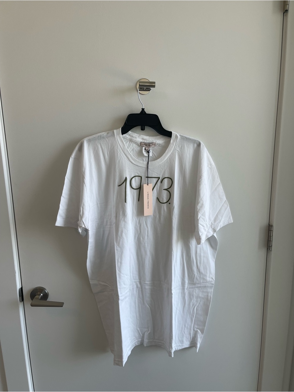 Lingua Franca 1973 Graphic White T-Shirt